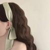 Summer Tea Flavor French Ribbon Green Retro Headband - Fairy Design Hair Accessory for Women