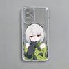 Anby D-Demara  Phone Case For Samsung S25,S24,S21,S22,S23,S30,Ultra,S20,Plus,Fe,Note,10,9,5G Transparent Cover