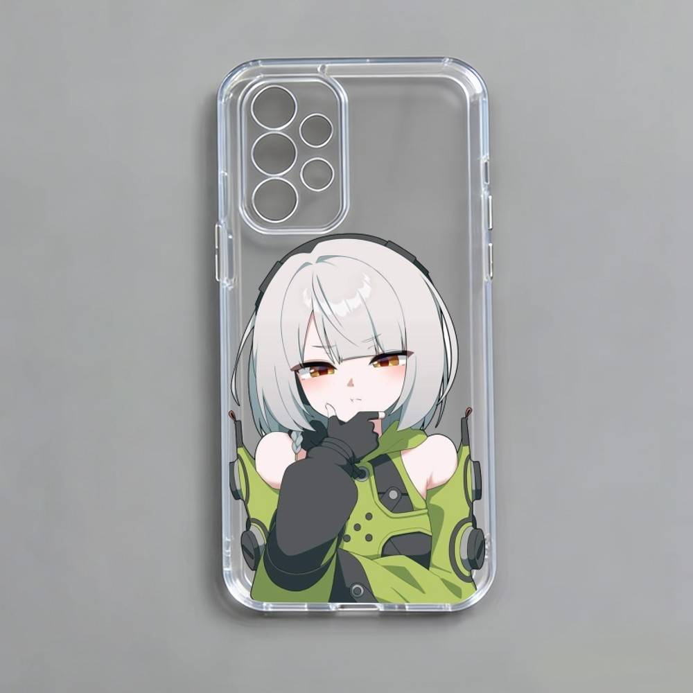 Anby D-Demara Phone Case For Samsung S25,S24,S21,S22,S23,S30,Ultra,S20,Plus,Fe,Note,10,9,5G Transparent Cover