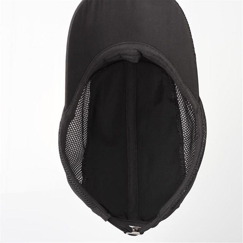 Korean Style Sport Cap Summer Adjustable Visor Cap Baseball Hat Quick Dry Mesh Cap Mesh Caps