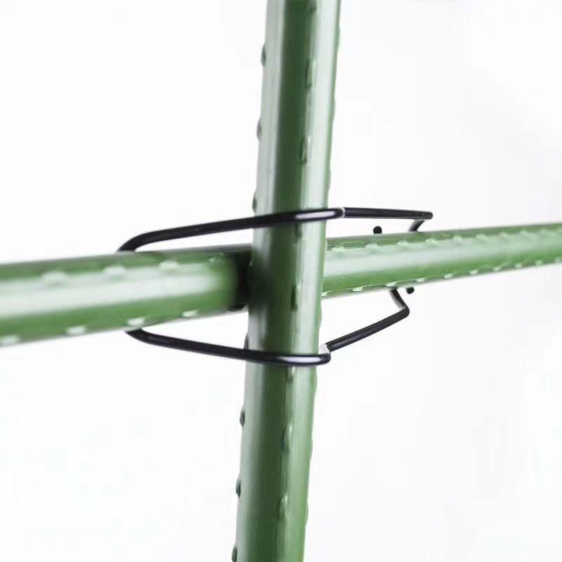 Gartenpflanzen-Stützclips Wachstums-Gadgets Kletterpflanzen Spalier Gartenzubehör Außenständer Gurken-Spalier Zubehör