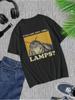 Funny Do You Have Moth Lamp Stem Vintage Insect Design Black T Shirt for Men And Women Halloween Party Dress Up Casual Short Sleeve Summer Outdoor Shi