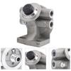 Oil Filter Base Hand Priming Pump Fuel Filter Mounting Base M16X1.5MM 1‑14" Spin On Mount
