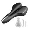 Nonslip Breathable Bike Saddles Seats Pad Replacement Soft Bike Seats Cushions Silicone Bicycles Saddles Easy to Install