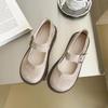 Fashion Retro Woman Shoes Female Footwear Shallow Mouth Soft Clogs Platform Dress New Summer Comfortable Creepers Mary Janes Flock