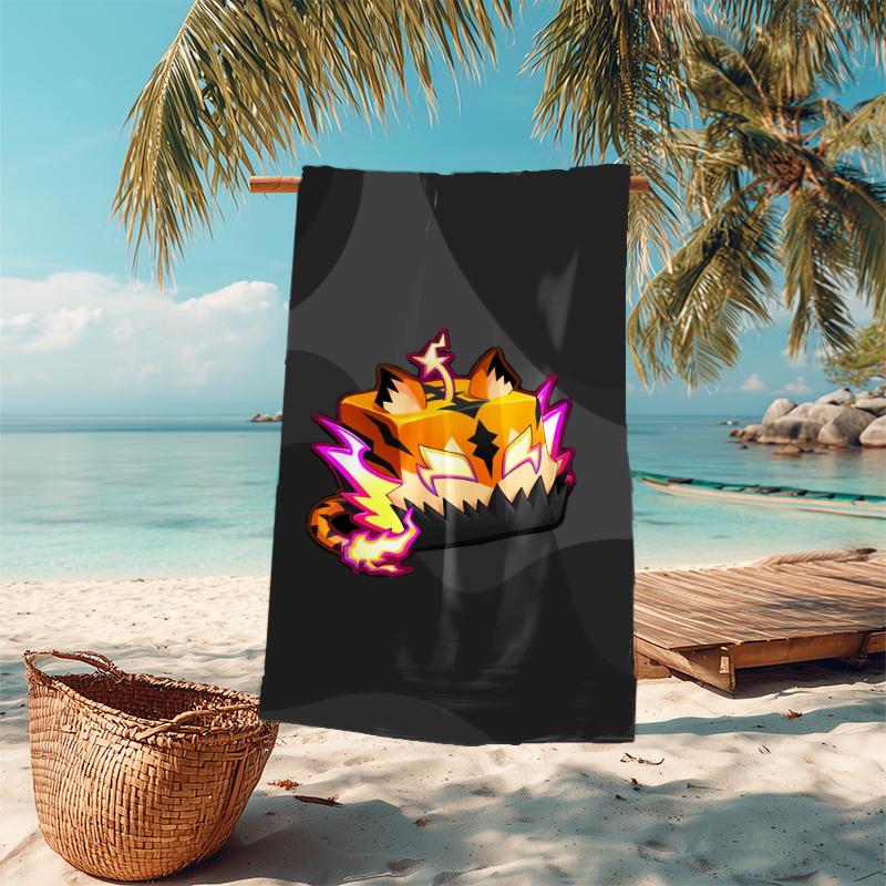 1Pc Cubes Expressions Colors Beach Towel Microfiber Beach Towel Thin Absorbent For Beach Swimming Yoga Bath Sports 091712