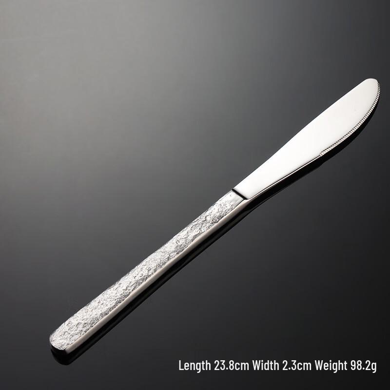 Qianxing Marble Pattern 304 Stainless Steel Dinner Knife Set