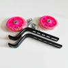 1Pair 12-20 Inch Professional Training Wheels Heavy Duty Wear Resistant Auxiliary Bike Stabiliser