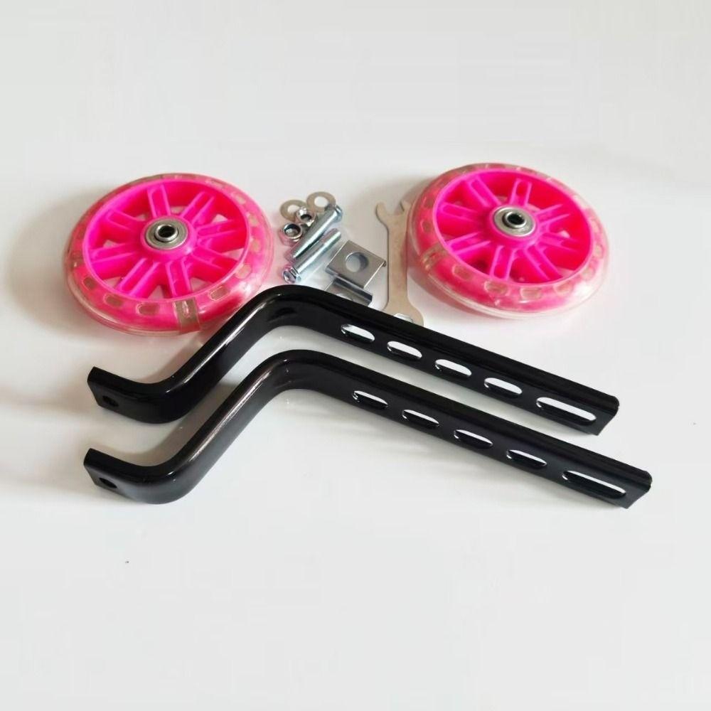 1Pair 12-20 Inch Professional Training Wheels Heavy Duty Wear Resistant Auxiliary Bike Stabiliser