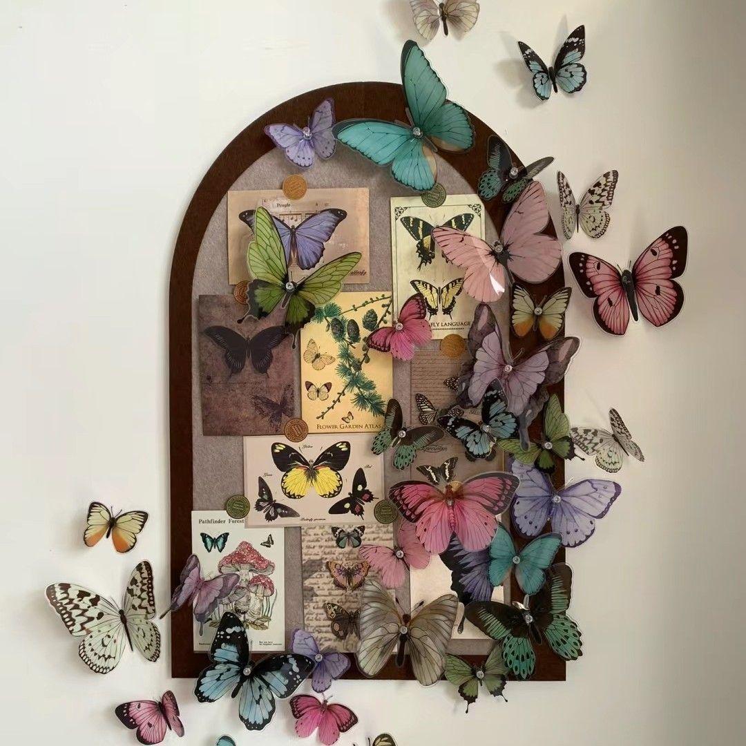 DIY Felt Butterfly Photo Wall Decor Set