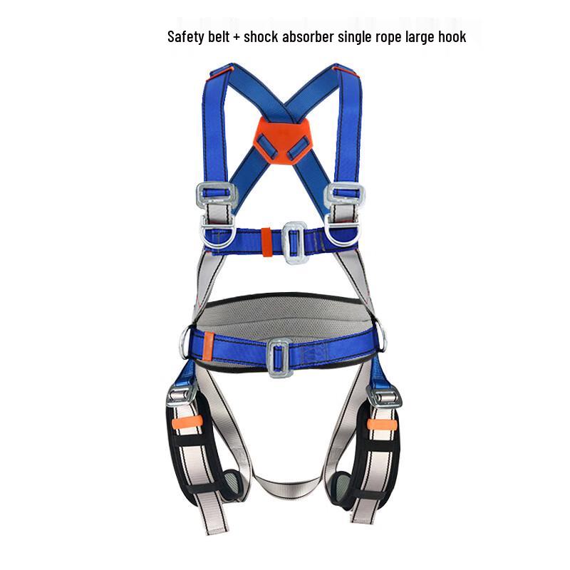 OLOMM 5-Point Outdoor Safety Harness One Size