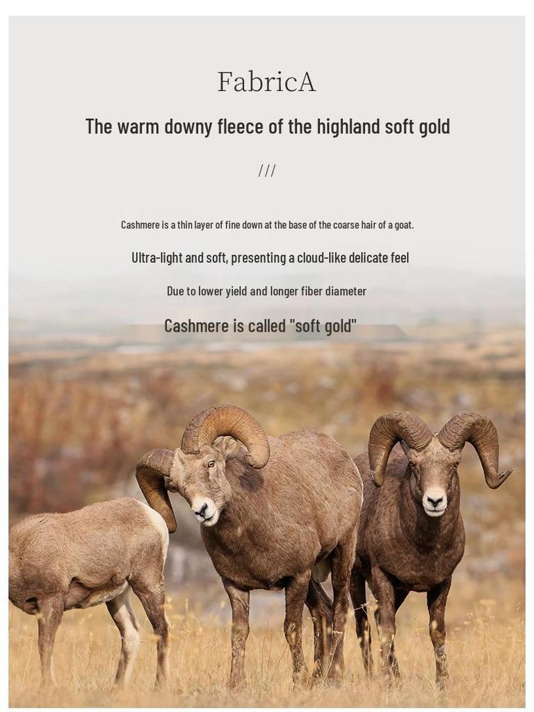 Women's 100% Cashmere Vintage Loose Fit Half High Neck Pullover - Thick, Warm Knit Sweater for Autumn/Winter.