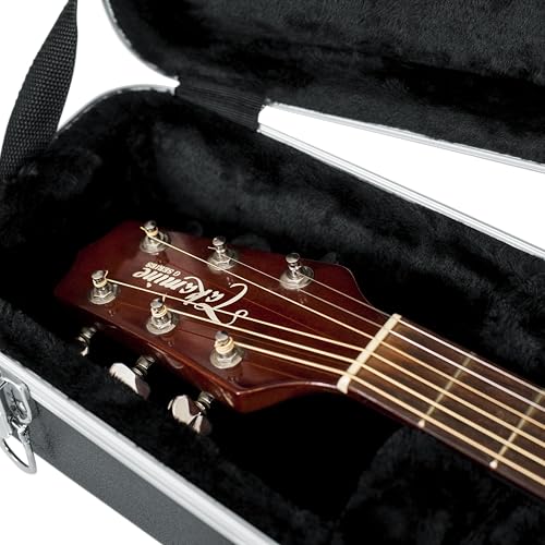 Gator Cases Hard Case for Acoustic Guitars, Dreadnought Compatible, ABS Construction, GC Guitar Series, GC-DREAD-S [Official Japanese Product]