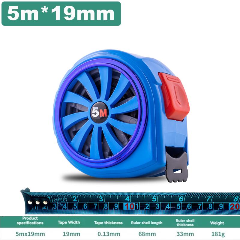 

3/5/7.5/10M Self-locking tape Fluorescent tape Imperial scale high precision thickening wear-resistant Drop-proof Tape Measure