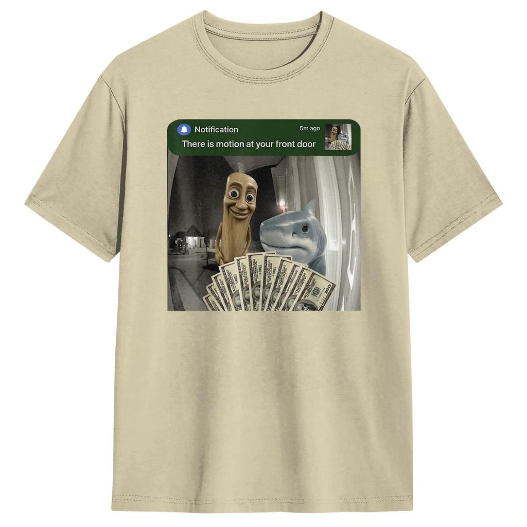 Tung Tung Tung Sahur Tralalero Tralala T Shirt Summer Cotton TShirts For Couple Print Tshirt Short Sleeves Aesthetic Top Tees