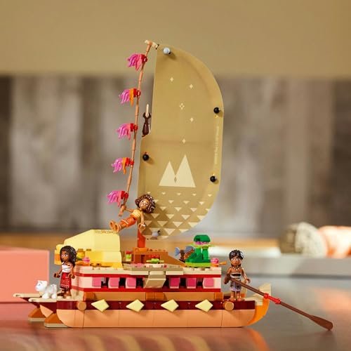LEGO Disney Princess Moana's Canoe Adventure Toy Block Εκπαιδευτικό 6 Χρόνια 7 Χρόνια 8 Χρόνια 9 Χρόνια Disney Goods Pretend Play House 43270