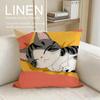 Cute Chis Sweet Home Cushion Cover Pillowcase Set Pcs x x Breathable Washable Sofa Cushion Cover