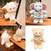 Plush Sheep Elephant Toy With Soft Short Pile For Birthday Gift And Home Decor