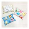 MORIPiLO Children's Pillow Low Pokemon Pikachu Sports Time Blue Approx. 28x39cm Skin-friendly 100% Cotton Fabric Washable with Cover Stuffed Toy