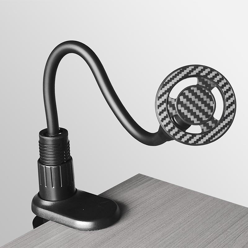 Rotating Magnetic Smartphone Holder - Ideal for Bedside, Desk, or Dorm Use for Hands-Free Viewing.