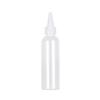5-250ML Transparent Sharp-mouth Bottle Empty PE Plastic Glue Bottles with Screw-On Lids Squeeze Liquid Ink Oil Dropper Bottles