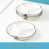 Children’s Ceramic Divided Plate for Portion Control - Creative, Household Breakfast Dish