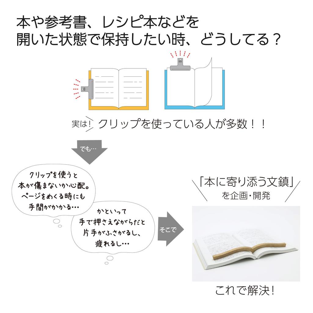 Kokuyo Paperweight, Brass, Book-Friendly Paperweight, MKT-PW02