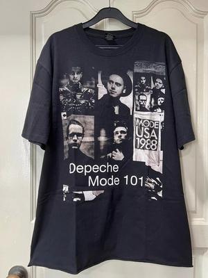 Depeche Mode 101 Album Anni '90 Nero Base T-shirt Unisex Uomo Donna KH13790