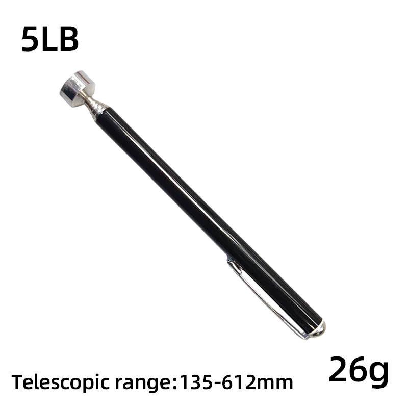 WD Retractable Magnetic Pick-Up Tool with Light and Inspection Mirror