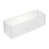 Yamazaki Tower Cutlery Storage Tray, Stackable Drawer Organizer, Deep, Set of 2, White, Approx. W8 X D24 X H7.2cm, 3646