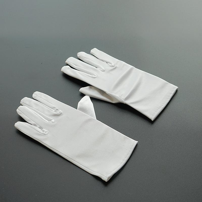 

Женские элегантные кружевные короткие перчатки в стиле Хепберн - Аксессуары для атласного вечернего платья и ципао One Size