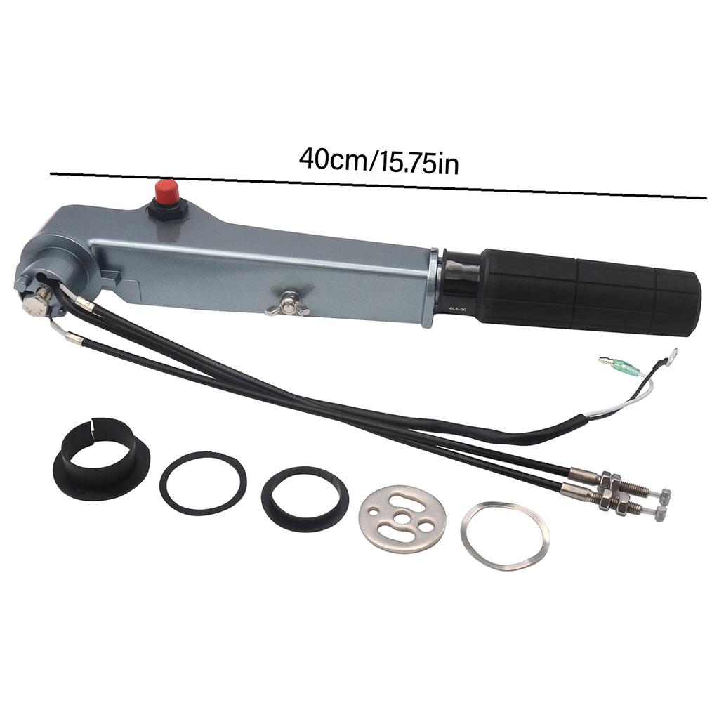 Mâner Extensie Timonă Motor Outboard 63V-42111-01-4D pentru 9.9CP 13.5CP 15CP 18CP Mâner Extensie Instalare Ușoară