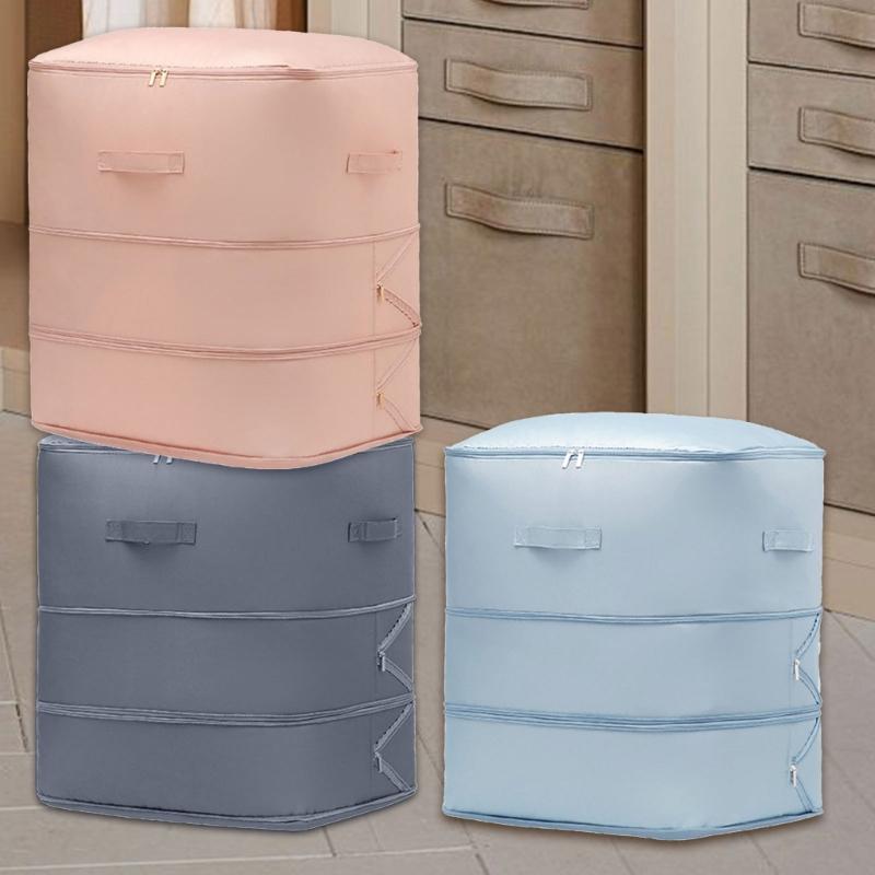 Multipurpose Organizers Bag For Winter Coat Bedding Portable Portable Design Vacuum Storage Bag With Handles
