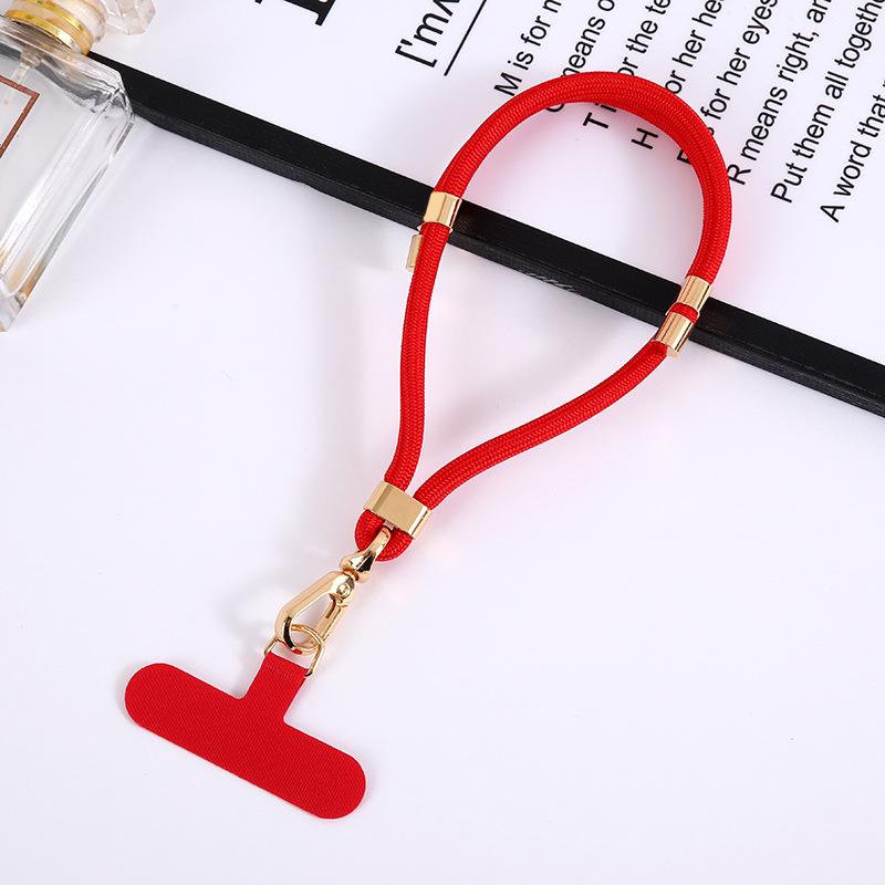 Adjustable Nylon Mobile Lanyard with Clip – Multifunctional Anti-Lost Wrist Strap
