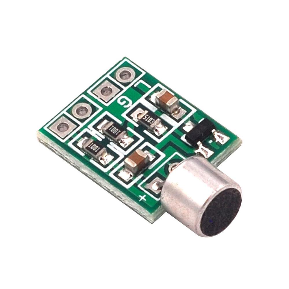 

Mini Microphone Audio Amplifier Module Speaker Circuit Board DC 2.5-9V 14x12mm Mic Accessories хакі