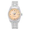 Star Contemporary Stainless Steel Copper Dial Automatic RE-AU0108G 100M Men's Watch