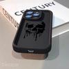 New Terror Black Skull Soft Silicone Phone Case For iPhone 16 15 14 13 12 11 Pro Max X XS XR 7 8 Plus Shockproof Bumper Cover