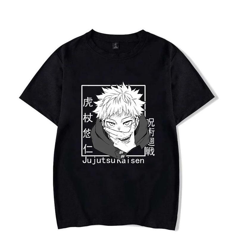 (Premium T-shirt)Funny Anime Print T-Shirt Women Loose Short Sleeve Round Neck Top Female Casual Shirt Tees