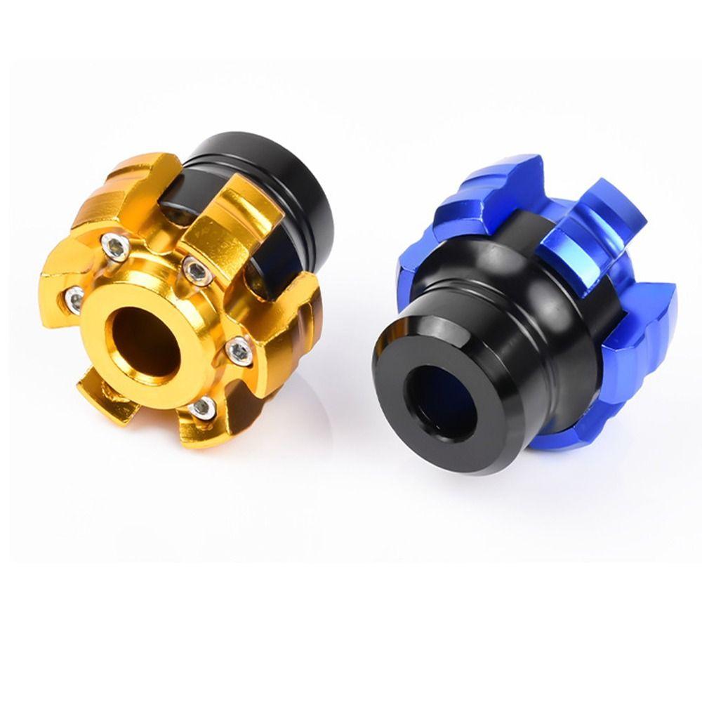 Shock Absorbing Motorcycle Axle Cap Universal Fit Motorcycle Anti-fall Block  Rear Fork