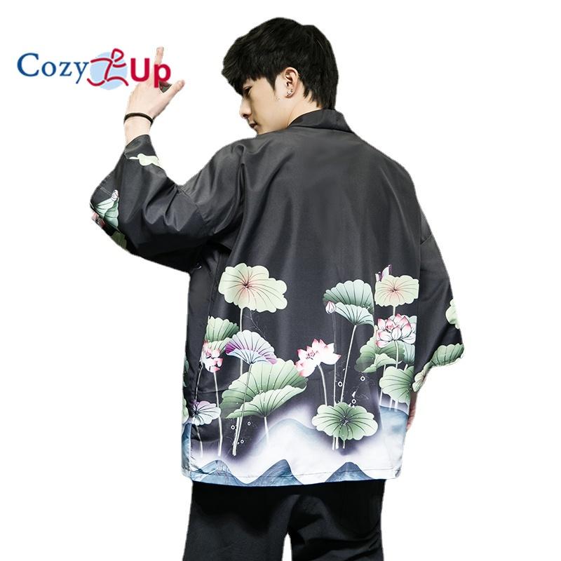 Cozy Up Men's Haori Jacket Kimono 