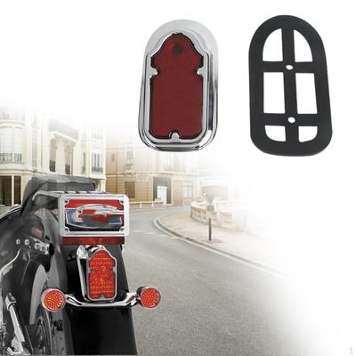 Motocicletă frână coadă indicator lampă spate universală lentilă roșie de înaltă performanță rezistentă la uzură
