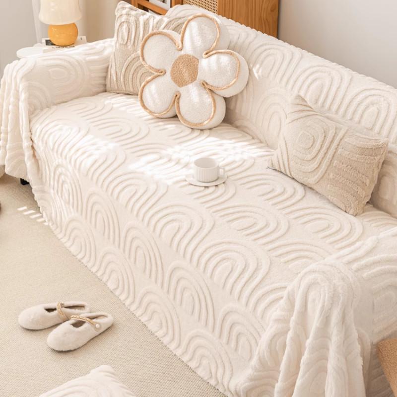 Fashion Warm Sofa Cover Simple Armchair Blanket All Inclusive Modern Couch Cushion for Living Room Home Decor
