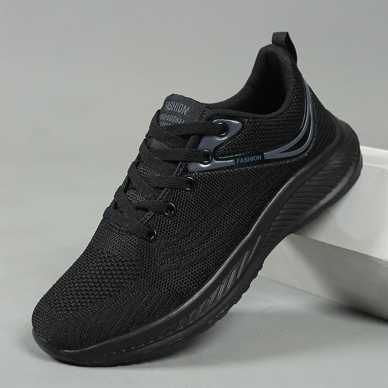 2025 Men s and Women s Lightweight Breathable Mesh Casual Shoes with Thick Sole 44