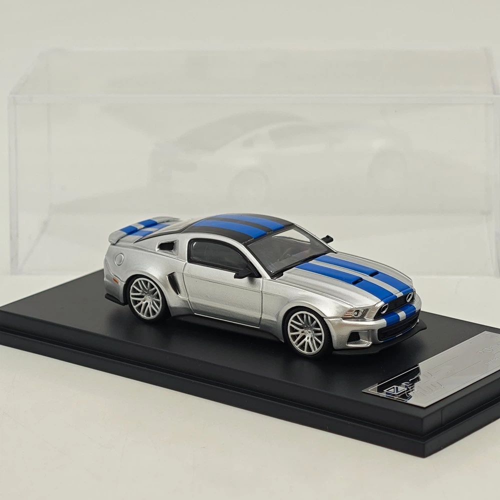 GDO DCM 1:64 for 2014 GT NFS Shelby Diecast Model Car Miniature Limited Collectible Toy Vehicle Models