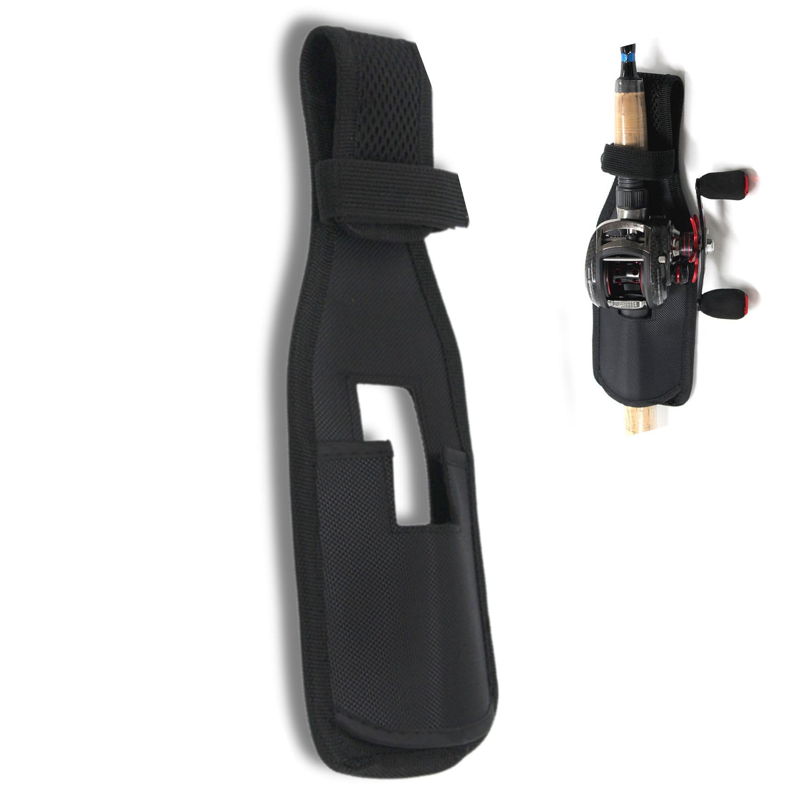 

RinoAnola Rod Holster for Shore Fishing, Run and Gun, Waist Belt, and Dip Rod Holder