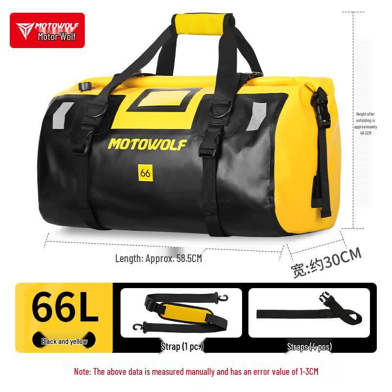 MOTOWOLF Motorcycle Waterproof Tail Dry Bag