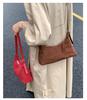 Women's Suede Shoulder Bag: Versatile, Fashionable Crossbody & Underarm Design