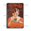 Rusty Coffee Metal Poster Decorative Plate Classic Tea Metal Signs Home Bar Cafe Wall Decor Signs Old Metal Plaque Wall Plate