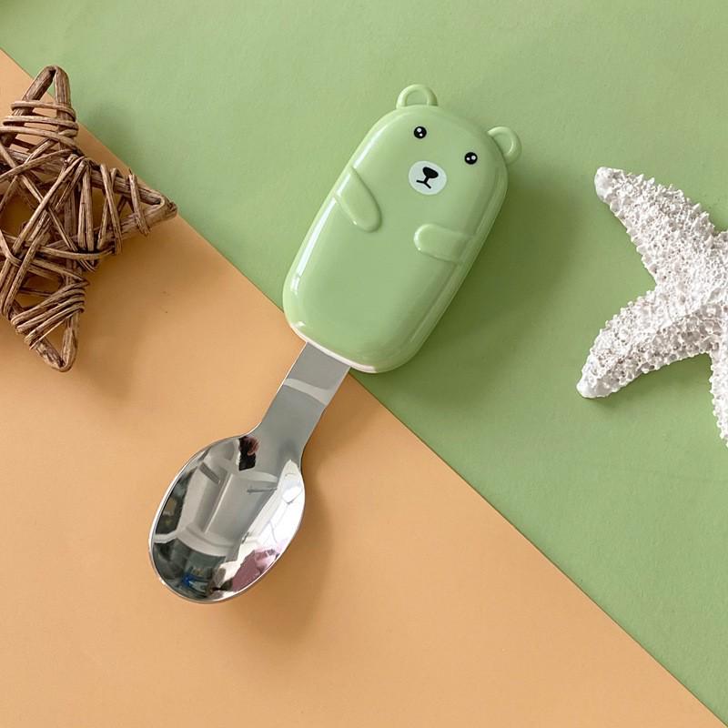 Cross-Border Baby Tableware Set: Temperature-Sensing Suction Bowl & Spoon