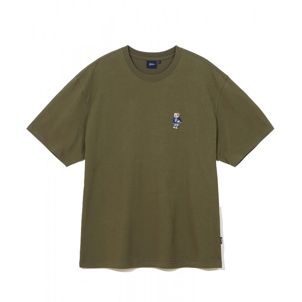 

ФУТБОЛКА YALE 23SS С ВЫШИВКОЙ DAN ХАКИ